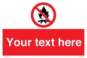 Custom prohibition No campfire